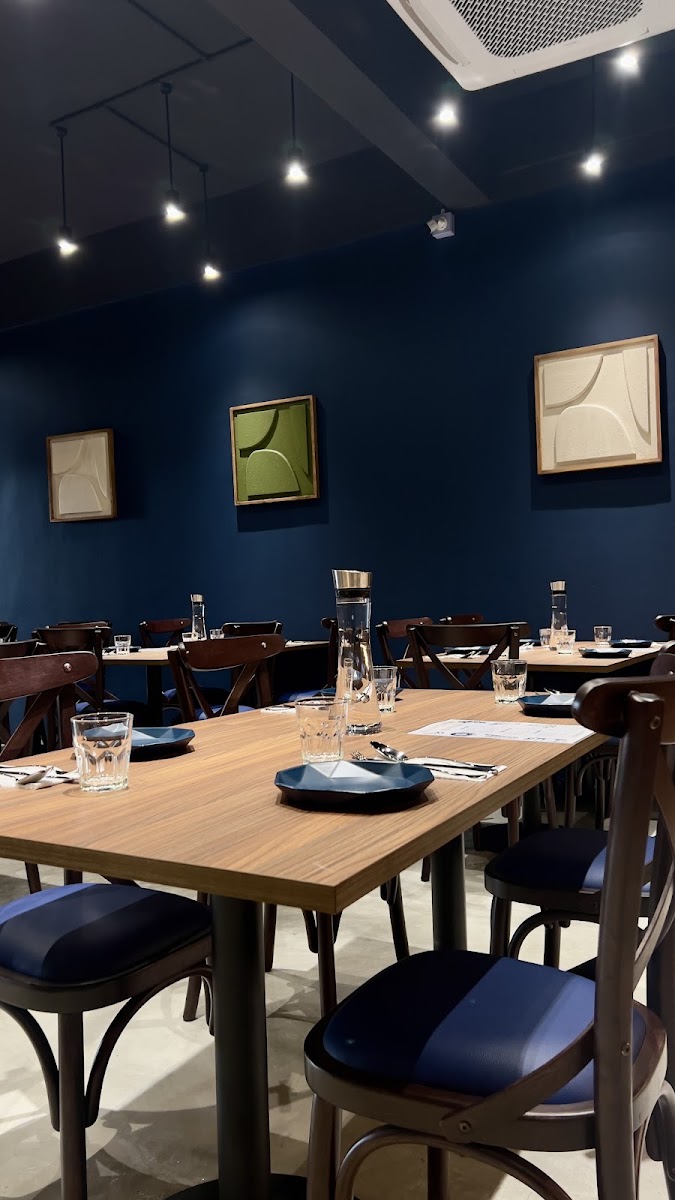 Modern and inviting dining area at S.A.J. Bistronomy by Leens in TTDI